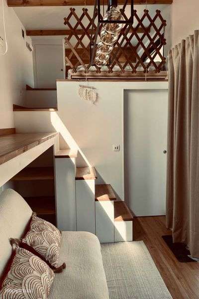 Refúgio de inverno: TinyHouse c/ internet rápida em Vila Verde (Braga) - Grande imagem: 4/11