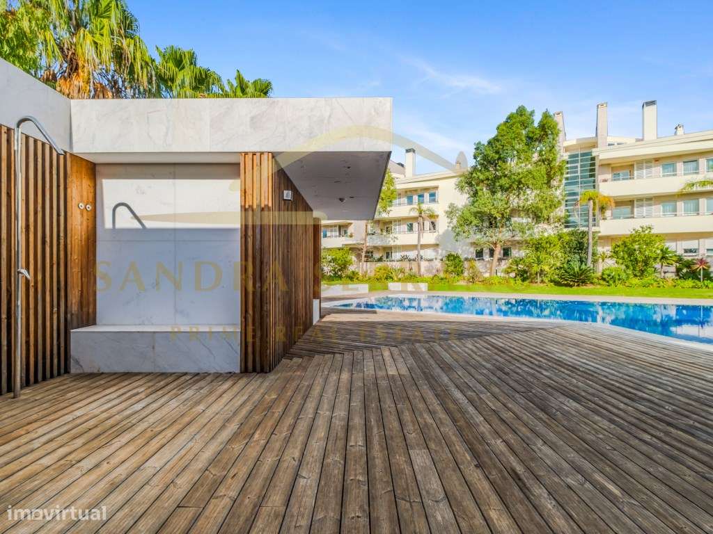 Duplex T3+1 Quinta da Beloura, piscina jardim garagem fechada-24