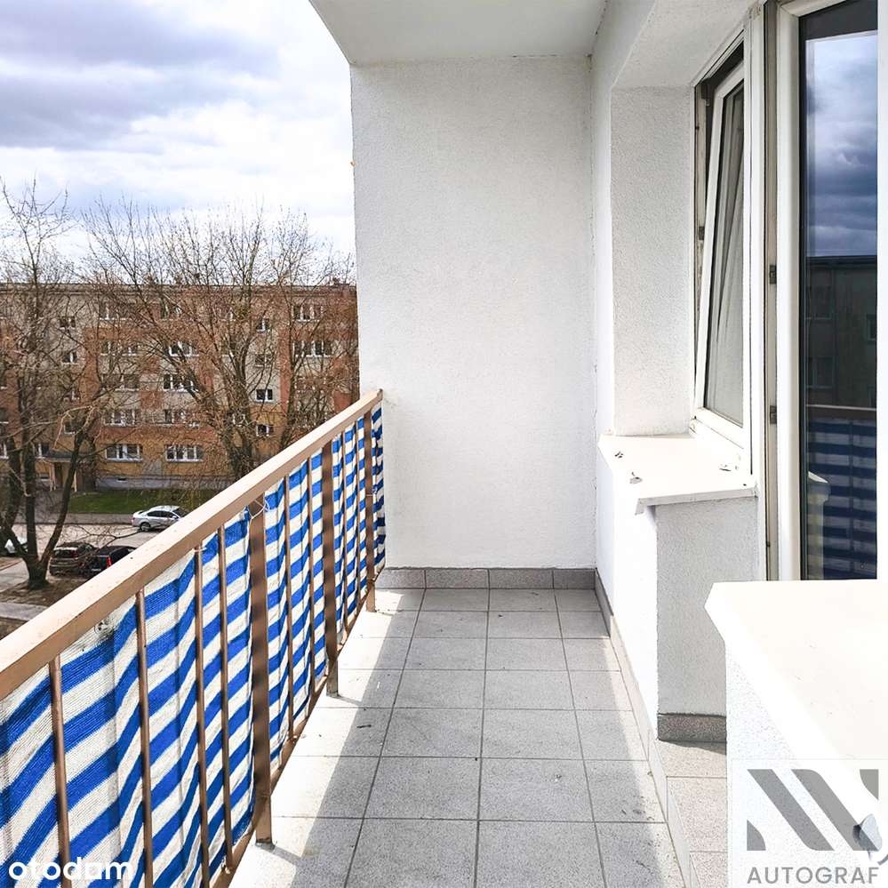 2 pokoje, 42,42 m2, osobna kuchnia i balkon – świetna lokalizacja!-3