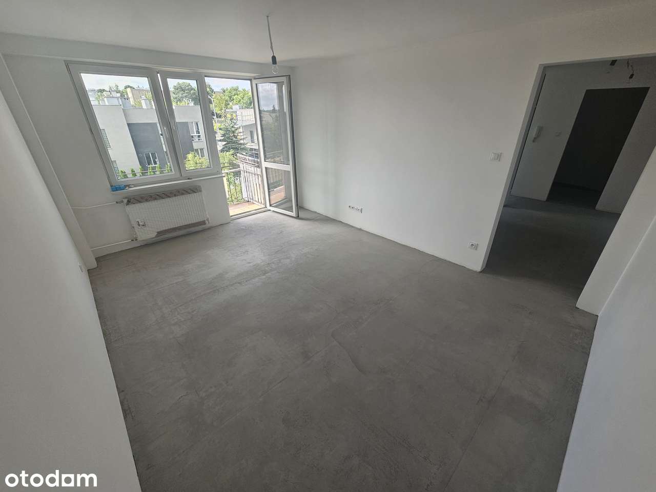 Kielce, KSM, 2 pokoje, stan deweloperski, strona południowa, balkon - Pełny obrazek: 3/9