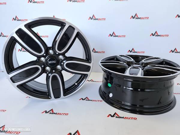 Jantes Look Mini Cooper JCW Cup Preto Polido 17 - 3