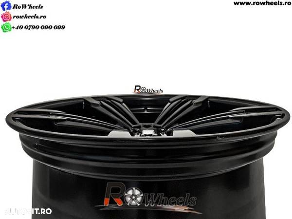 Jante BMW 20 R20 Negru Mat BMW F01 F10 F13 seria 5,6,7 X3 X5 X6 - 4