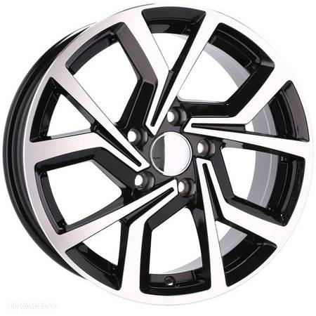 4x Felgi 16 m.in. do VW Passat Golf 6 7 8 Touran Sharan - B1154 (XFE04) - 9