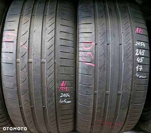 245/45R17 2152 CONTINENTAL SPORTCONTACT 5 . 5mm - 1