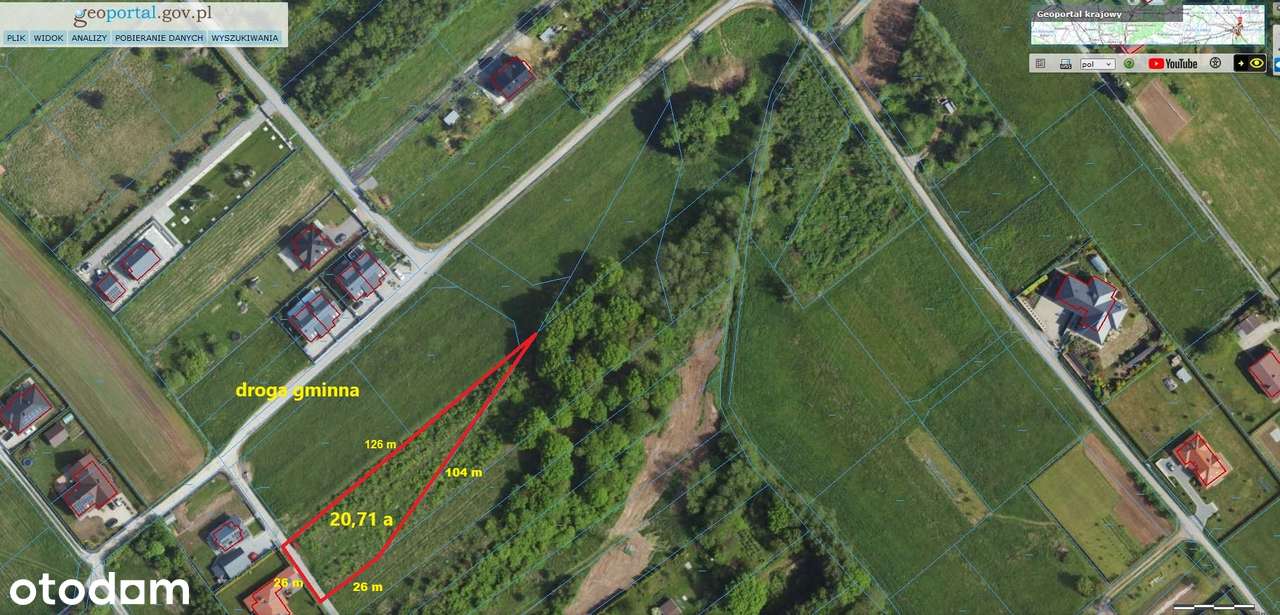 Słocina, widok na Rzeszów, 21 arów, inwestycyjna-11