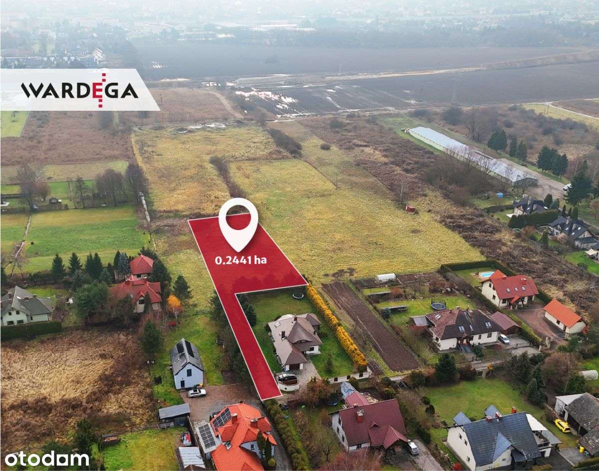 Działka budowlana 24.42 a - Bolechowice-5