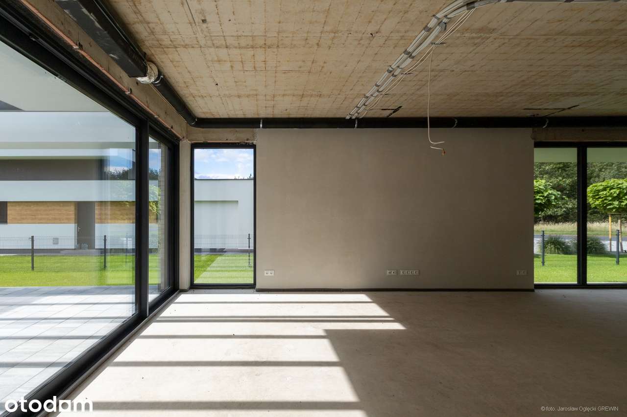 Nowoczesny dom w zabudowie bliźniaczej - 172 m², działka 6 ar-5