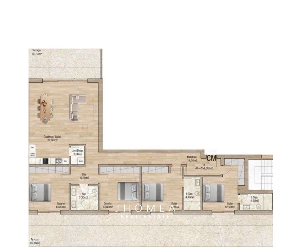 Apartamento T4 - Valley Place, Forca, Aveiro-7