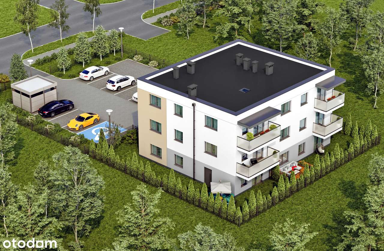 PROMOCJA - 7990 za metr - mieszkanie 3 pokoje 61,35 m2, balkon, GOTOWE - Pełny obrazek: 5/6