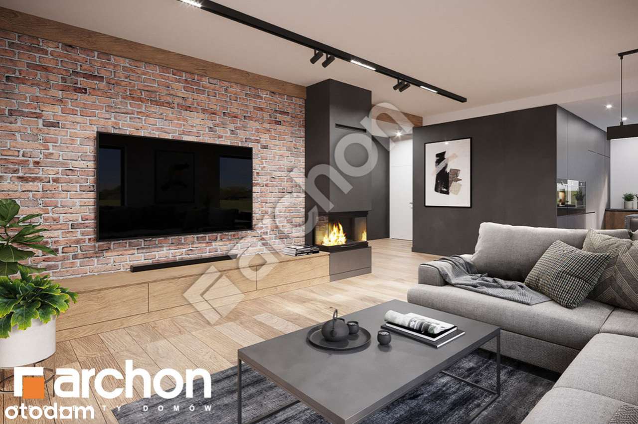 Dom parterowy z garażem jednostanowiskowym, działka ok 8 ar - Pełny obrazek: 4/7