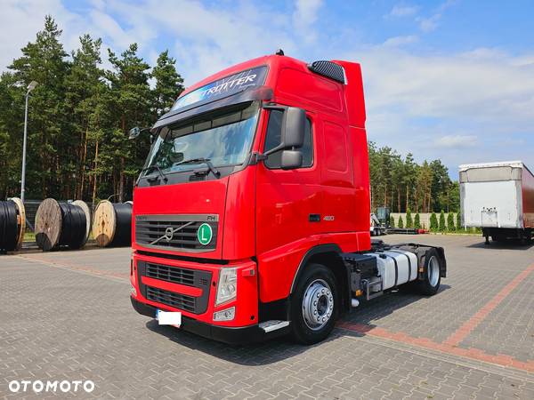 Volvo FH13 XXL MANUAL 420 EURO 5 2010 r MEGA + Schmitz FIRANKA nowe plandeki dach podnoszony zestaw - 22