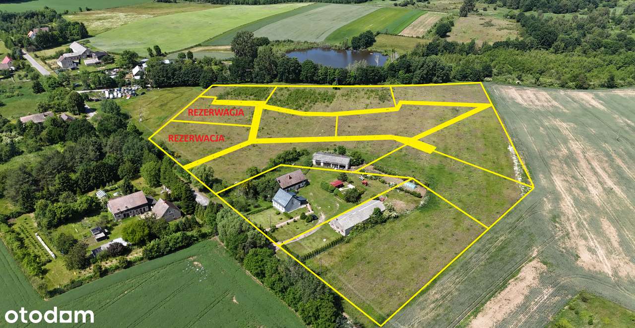Kompleks 11 dużych działek z potencjałem (Świeszewo, gm. Gryfice)-0
