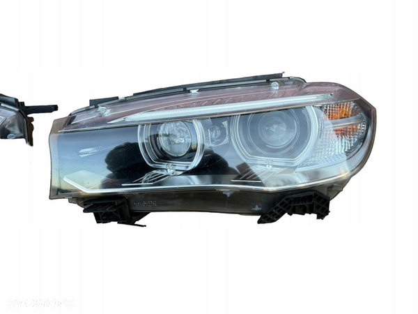 BMW X5 F15 X6 F16 LAMPY LEWA PRAWA XENON SKRĘTNY KPL - 5