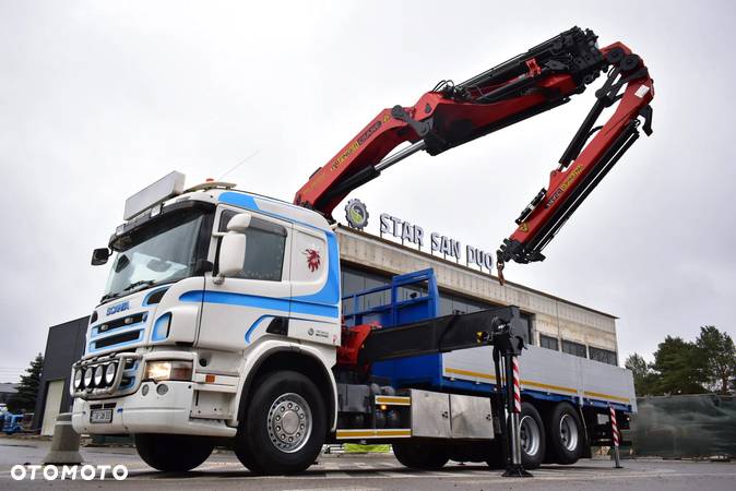 Scania P420 6x2 PALFINGER PK 36002 Fly Jib HDS Żuraw Wciagarka Crane Winch - 5