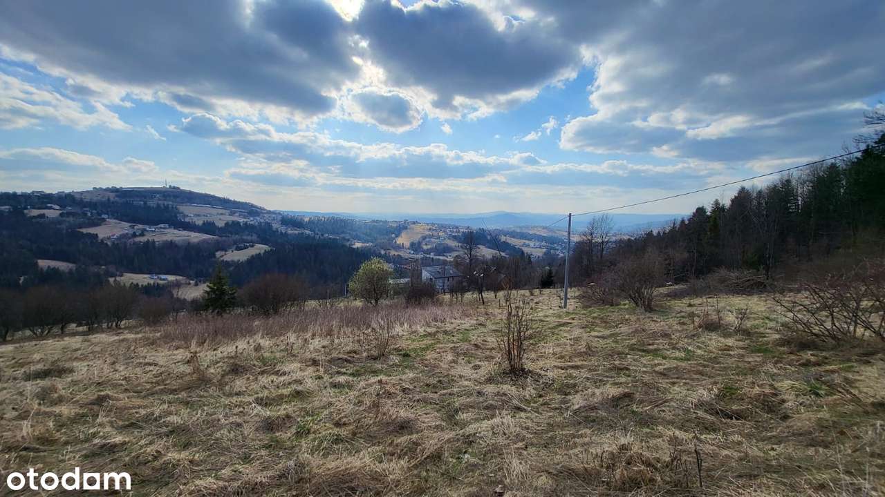 Działka rolno-budowlana 60 arów z widokiem na Tatry, Koniaków-5