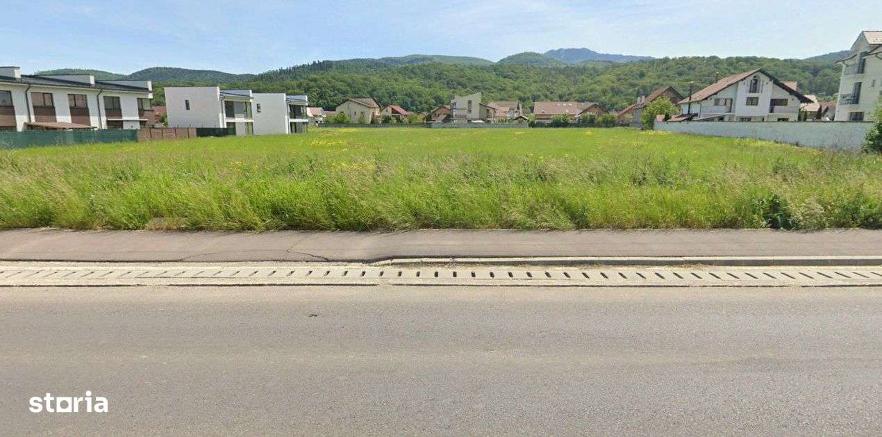 Teren  pentru casa cu panorama spre munti si Cetatea Rasnovului-3