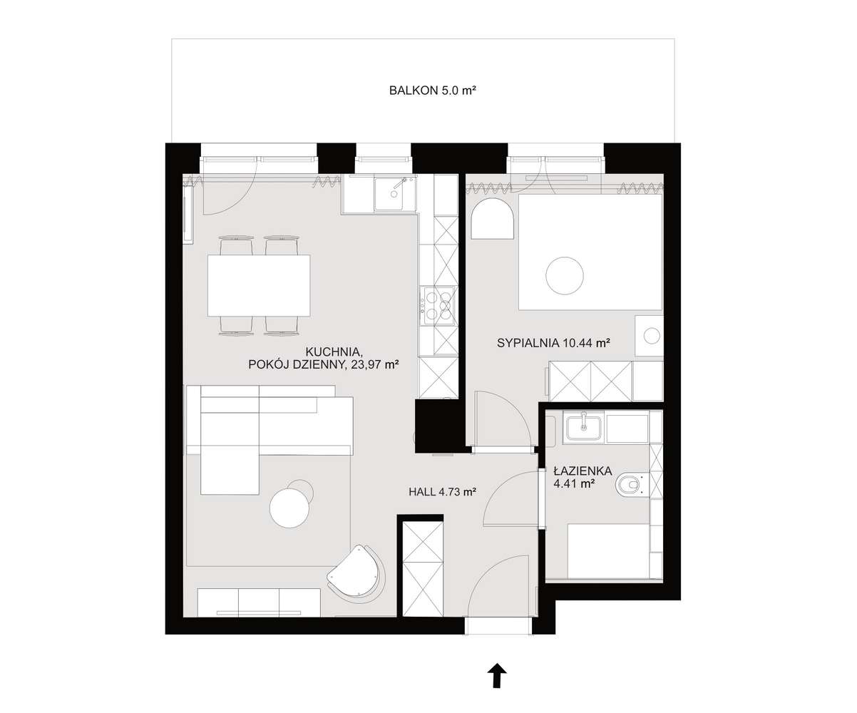 Nowe, 2 pok. balkon, piwnica, garaż, wysoki standard, bez prowizji!-19