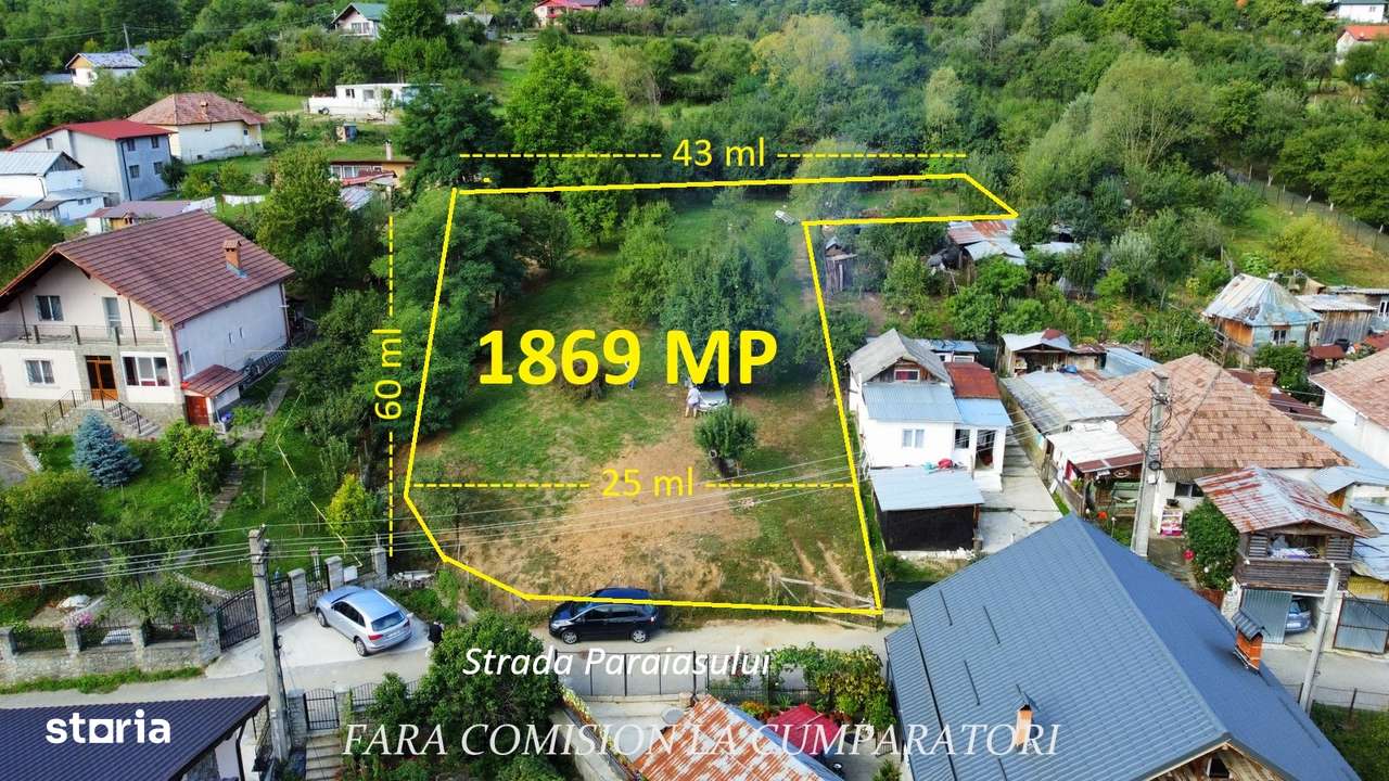 TEREN 1869 MP, CADRU NATURAL SUPERB, TOATE UTILITATILE-2