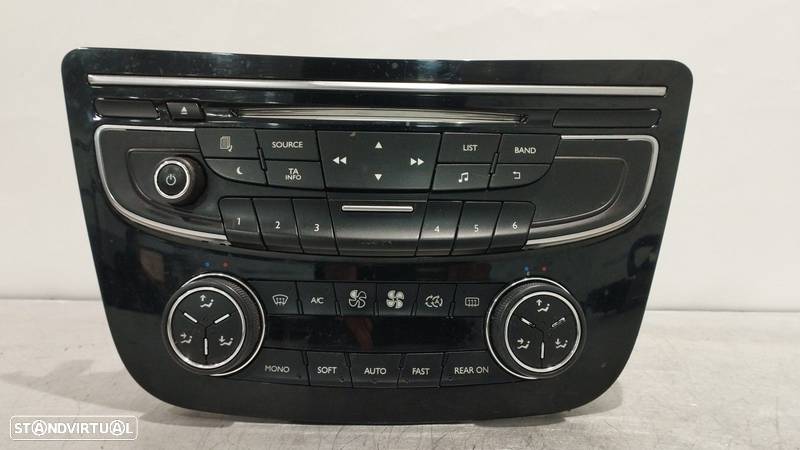 Painel Frontal Do Auto Radio Peugeot 508 I (8D_) - 1