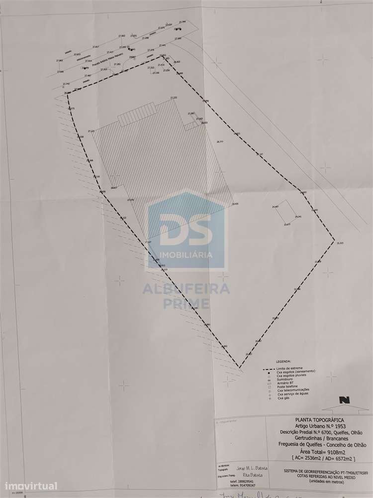 Terreno Para Construção  Venda em Quelfes,Olhão-9