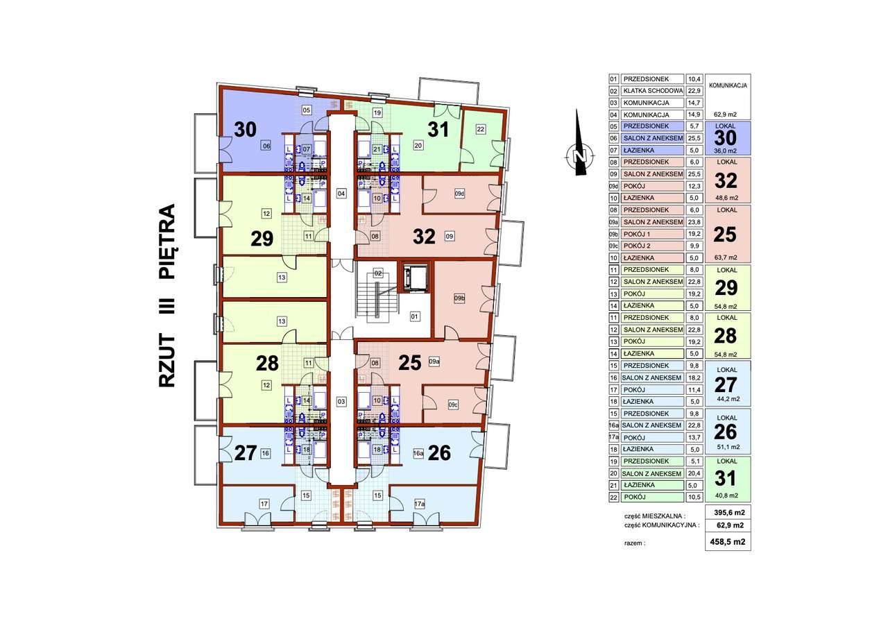 Apartament - Port Mielno Panorama 36 m2, IIIp. - 9.900zł/1m2-8
