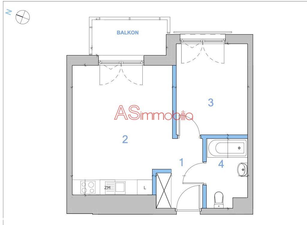 40m | 2 pokoje | balkon | garaż | Bulwary Praskie