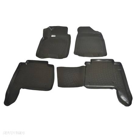 Set covorase auto din cauciuc Nissan Patrol 6 Y62 2010- , presuri tip Tavita BestAutoVest, 4 buc. - 1