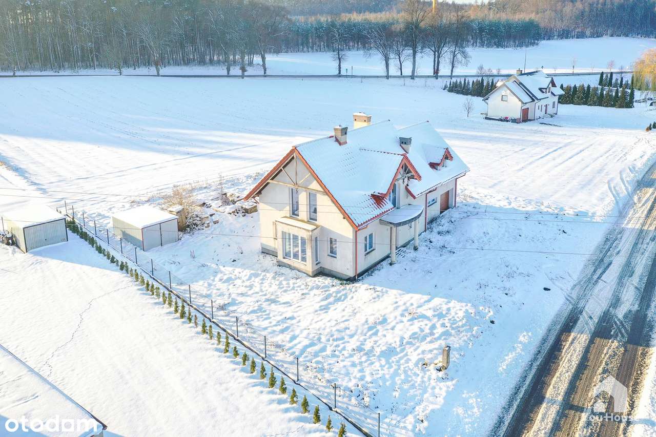 Dom w Ostaszewie k. Lubawy - wygodny i przestronny-5