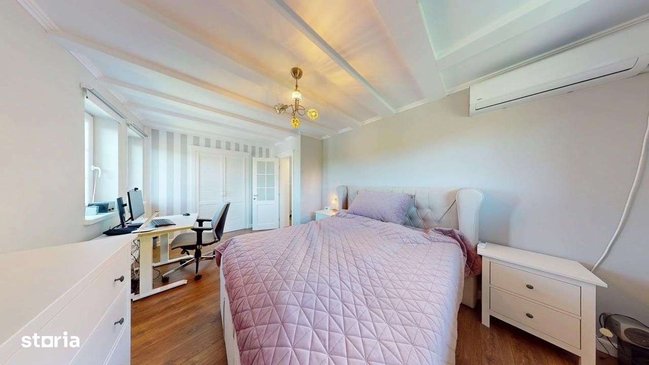 Casa individuala, 120mp utili, teren 596mp, carport, mobilata, utilata-4