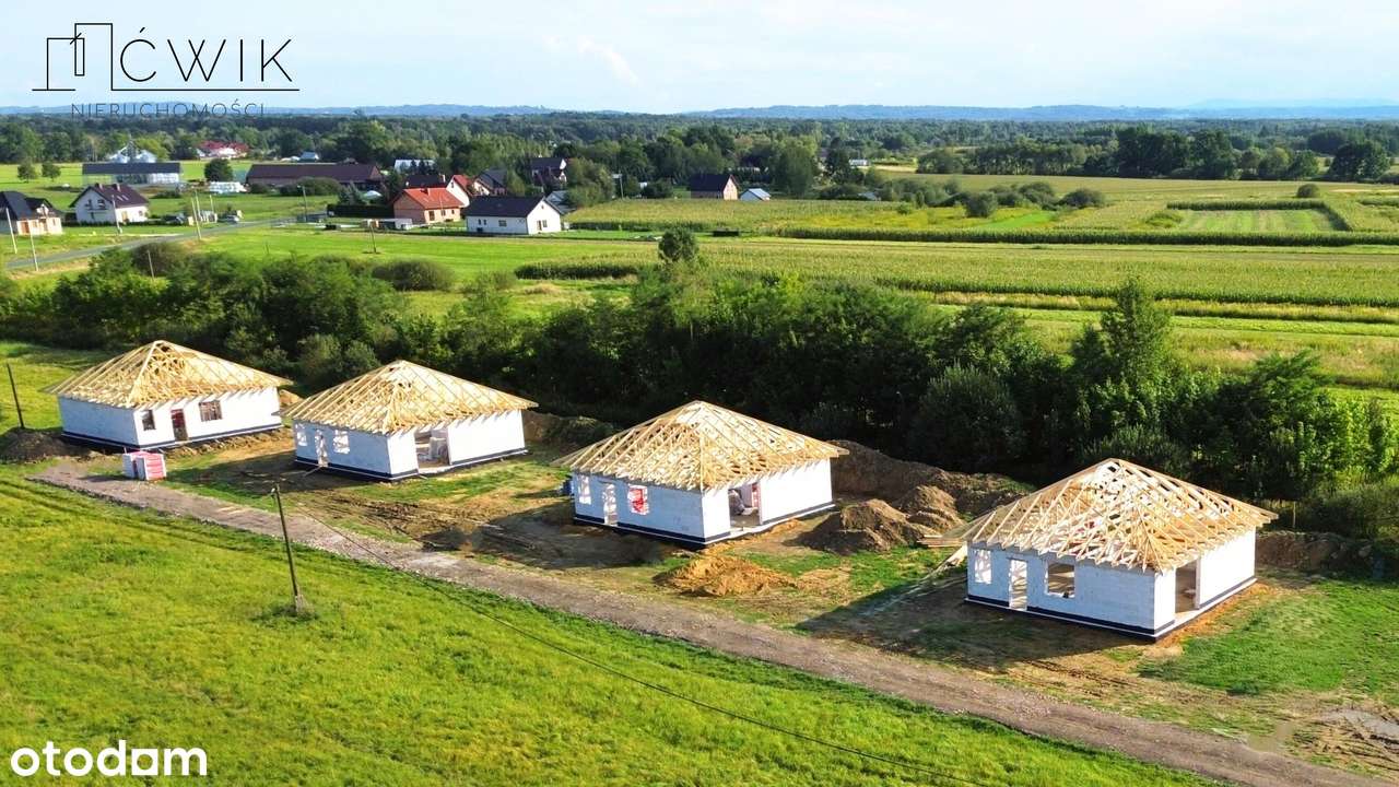 Domy w stanie deweloperskim - 30 minut od Krakowa-6