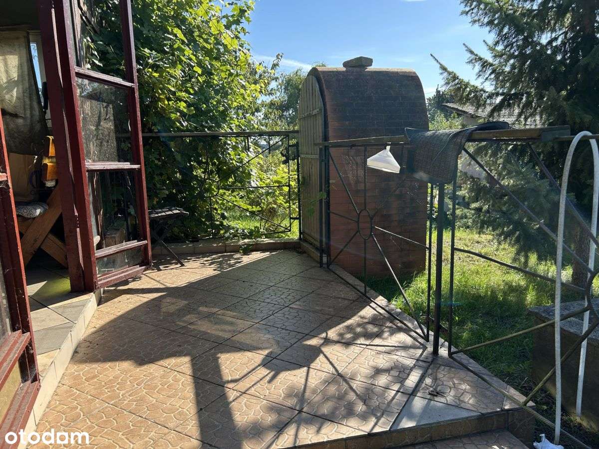 Działka Rod z murowanym domkiem i wędzarnią-15