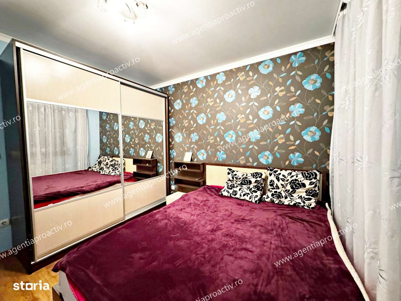 Apartament cu 2 camere, mobilat şi utilat, în cartierul Mazepa 2. - Imagine principală: 2/6
