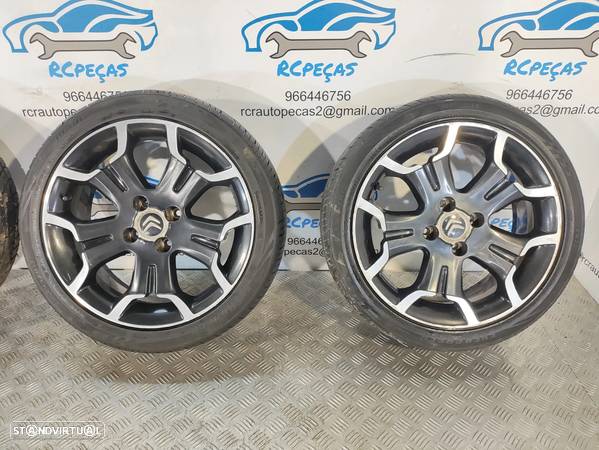 JANTES RONAL ORIGINAIS CITROEN DS3 SA 17 POLEGADAS 7J ET25 4X108 9687754377 - 5