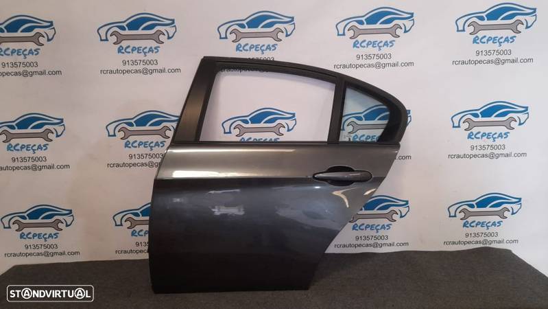 PORTA PORTAS TRASEIRA TRÁS ESQUERDA BMW 41007203647 7203647 BMW SERIE 3 E90 SEDAN CARRO FECHO ELEVADOR MOTOR PUXADOR VIDRO - 5