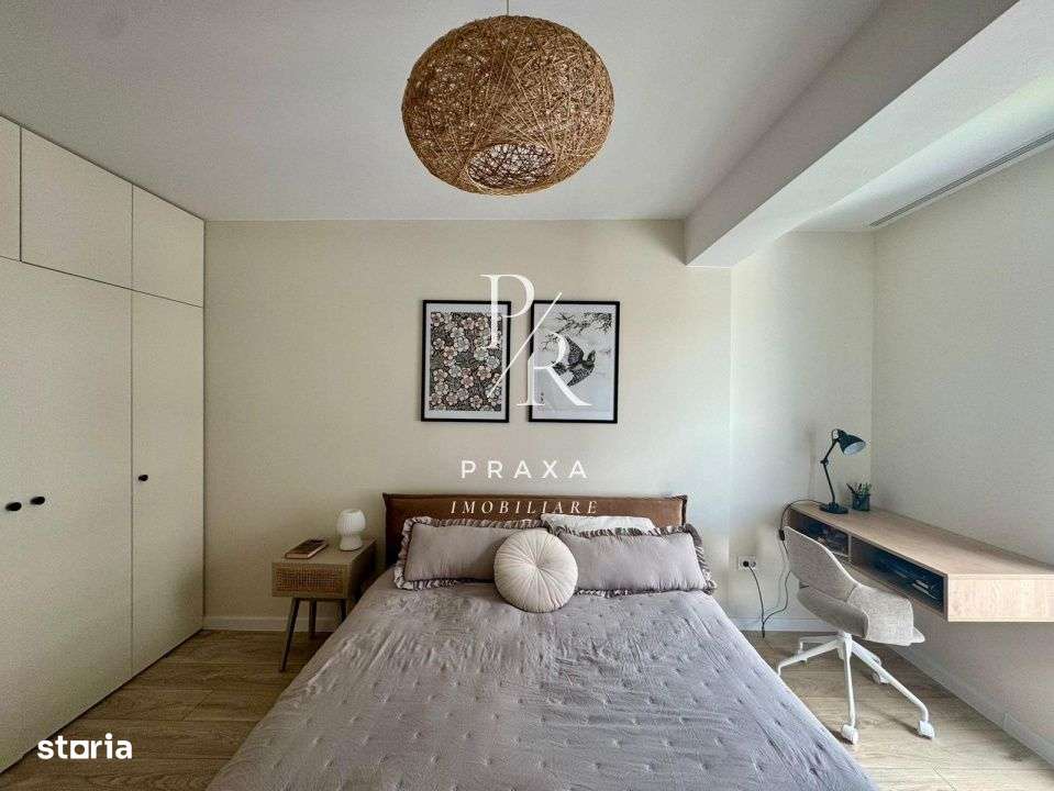 Apartament 2 camere, 54mp, balcon, garaj, LIFT, mobilat modern, zona M - Imagine principală: 5/15