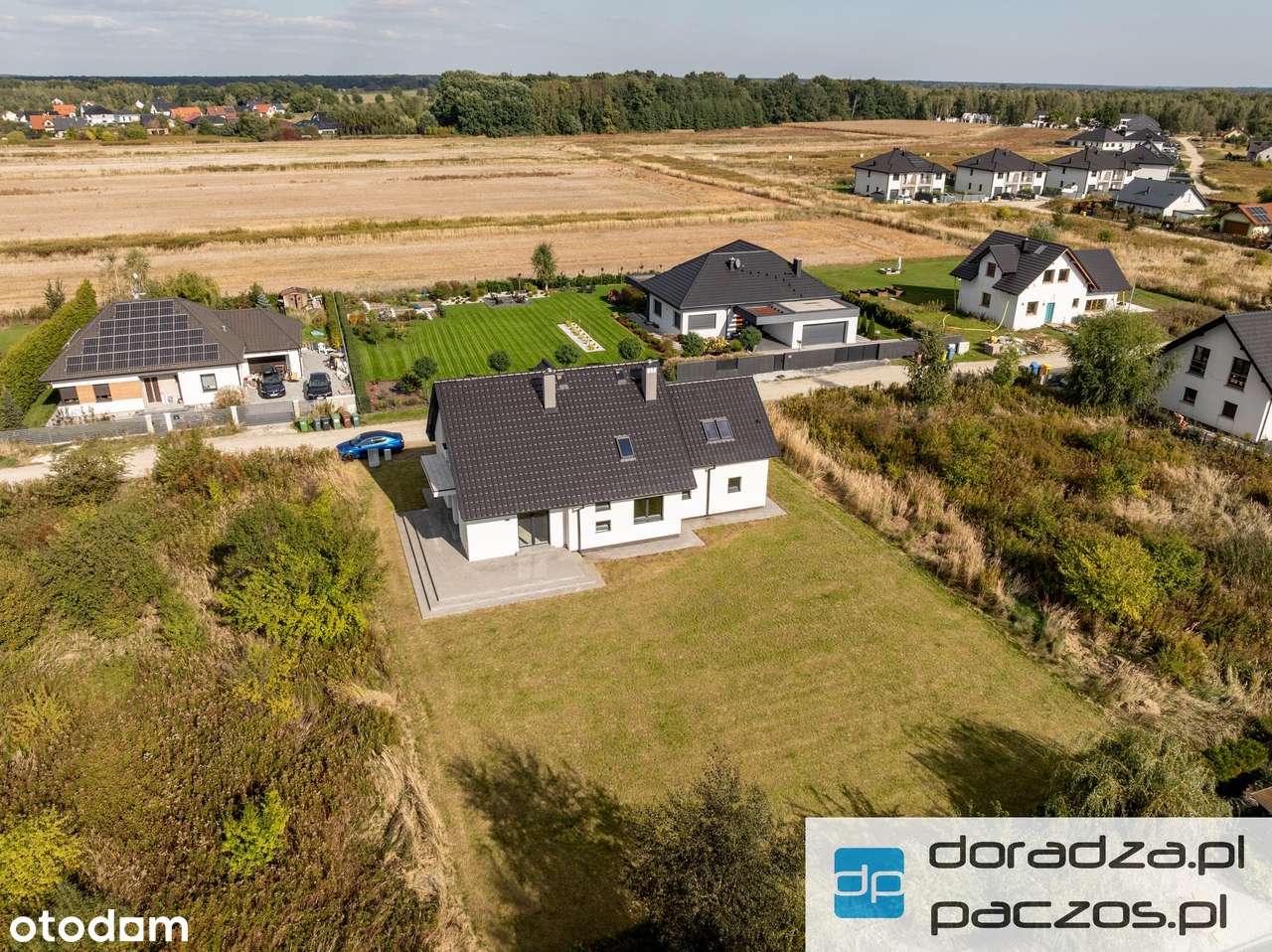 Dom w stanie surowym zamkniętym / Nadolice Wielkie/ ul. Orzechowa-7