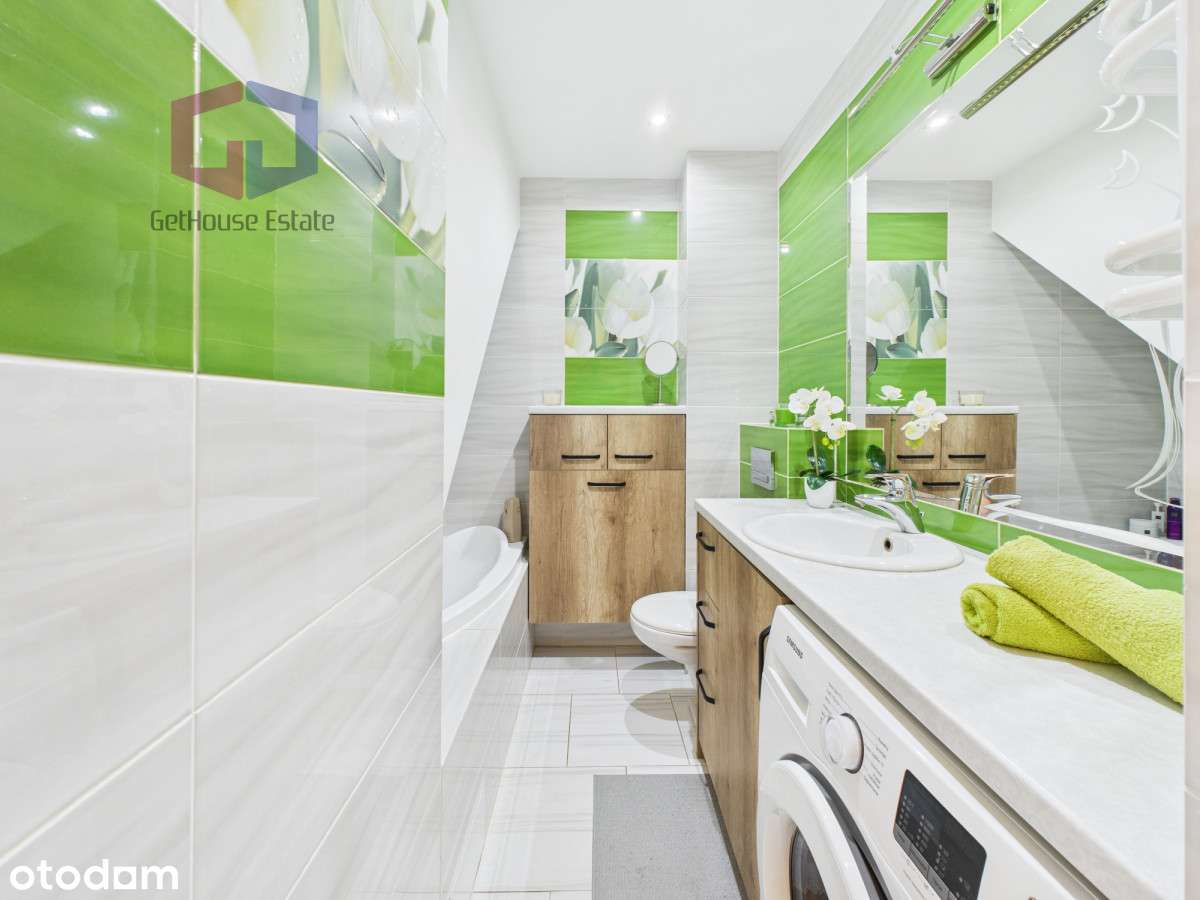 Dom bliźniak z dużą działką w Bartągu-19