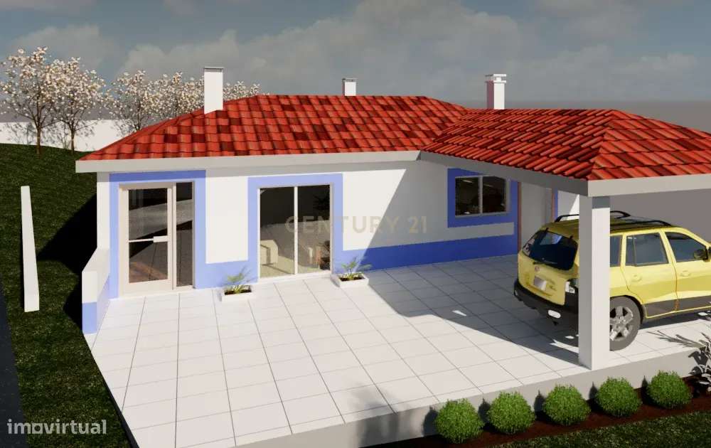 Moradia T3 em construção na Mata da Bidoeira de Cima, Leiria - Grande imagem: 4/28