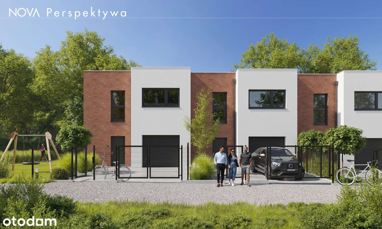 Dom jednorodzinny w zabudowie szeregowej Choroszcz - Pełny obrazek: 1/9