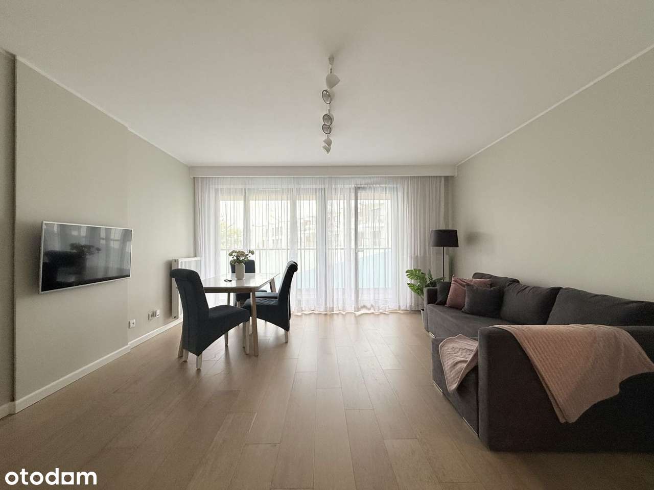 Przestronne 2pok 54m2 balkon garaż winda Mokotów-7