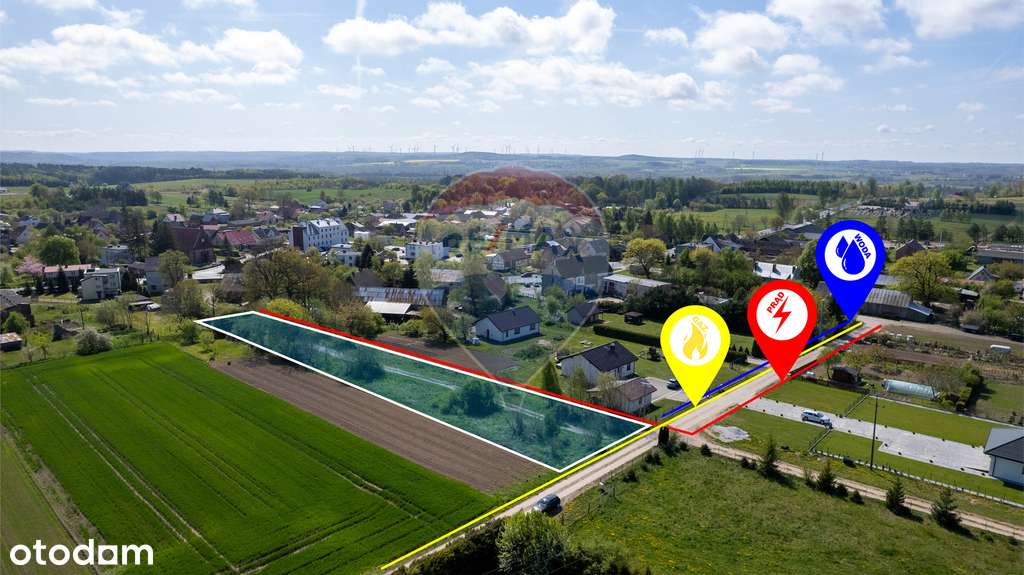 Działka 2450 m² | Media |  Malechowo - Pełny obrazek: 5/10