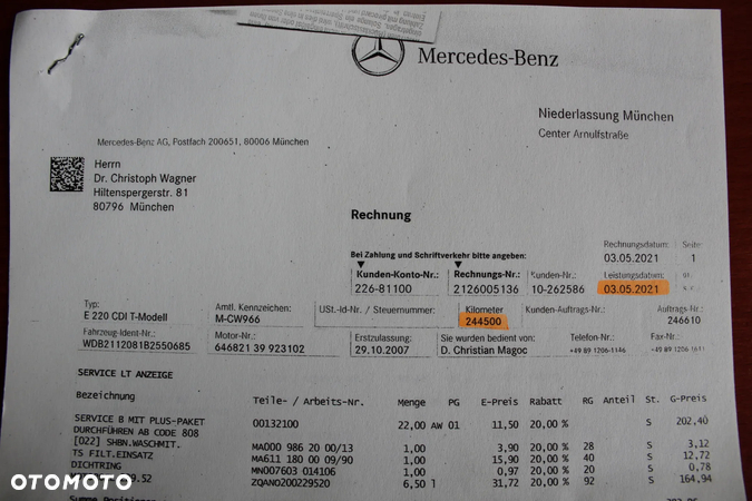 Mercedes-Benz Klasa E - 22