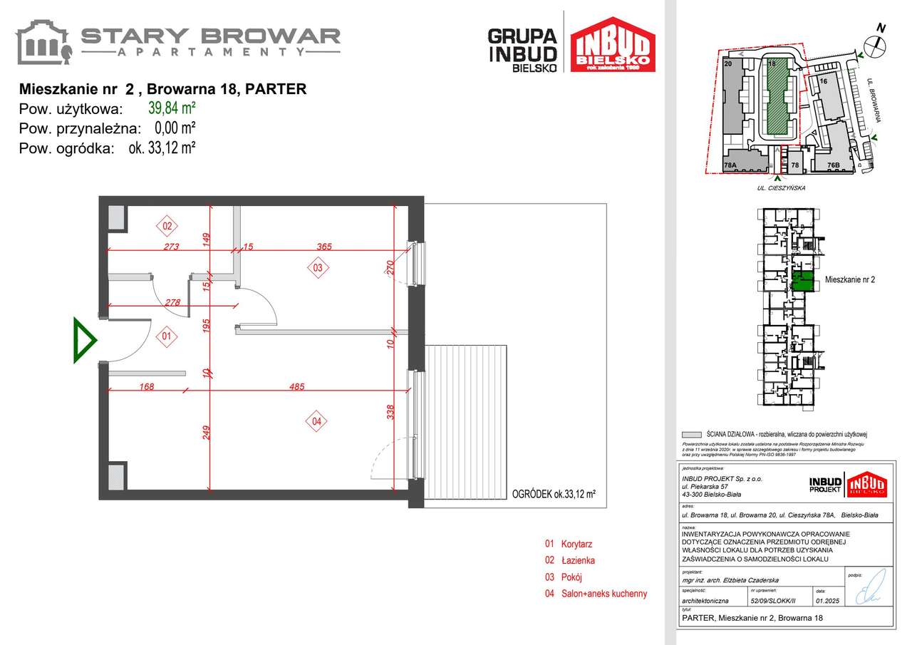 Stary Browar | mieszkanie 2-pok. | C_2 - Pełny obrazek: 2/7
