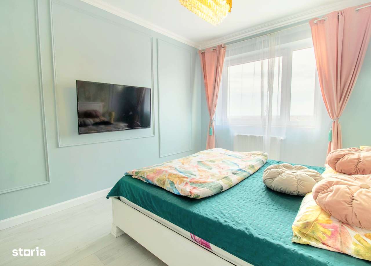 Dau în chirie apartament modern 2 camere-cartier Prima Oneștilor - Imagine principală: 2/10