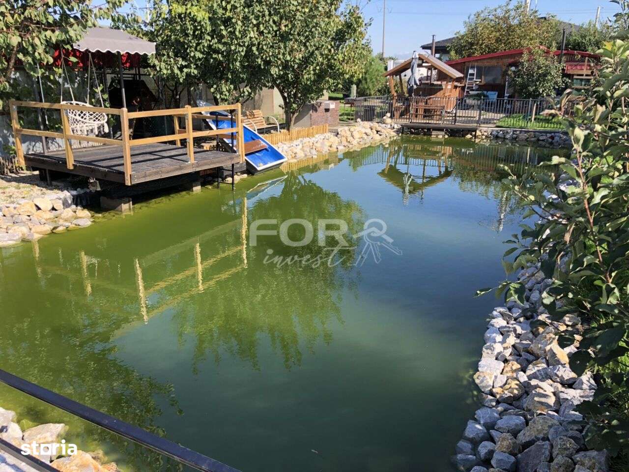 Cabana cu iaz, sera si 857mp teren de vanzare Livada de Bihor-6