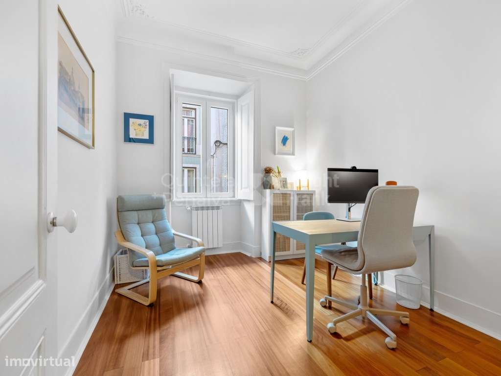 Apartamento T3 totalmente remodelado, São Bento, Lisboa-14
