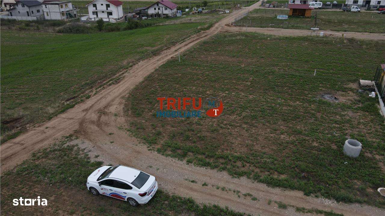 Teren de vanzare cu utilitati racordate si autorizatie de constructie - Imagine principală: 4/8