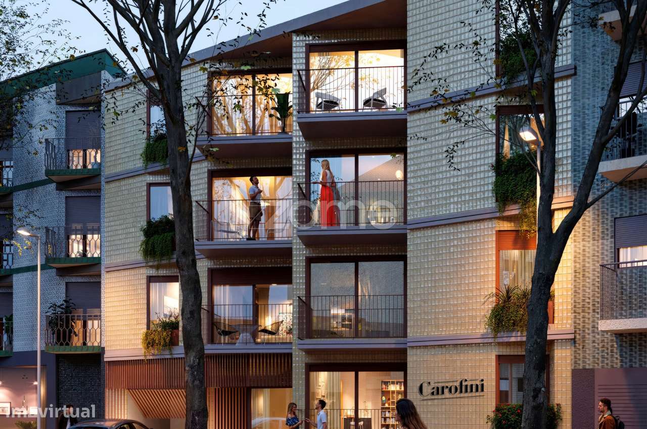 Carofini Apartamento T1+1 frente Matosinhos Sul (Fração H) - Grande imagem: 4/16