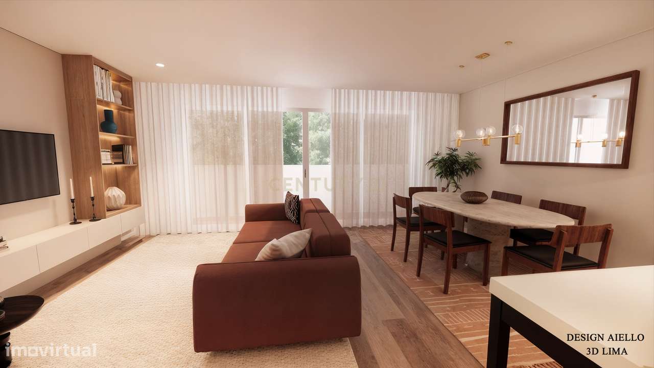 T3 Duplex Remodelado com Garagem e Elevador – Braga - Grande imagem: 3/8