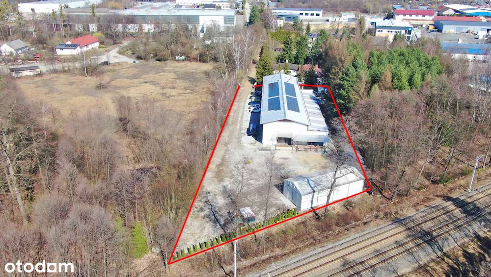 Hala produkcyjno–magazynowa z częścią biurową-1